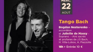 Tango Bach – Mercredi 22 Août 2018